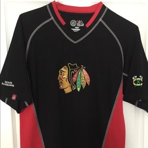 Chicago Blackhawks Majestic V Neck Shirt